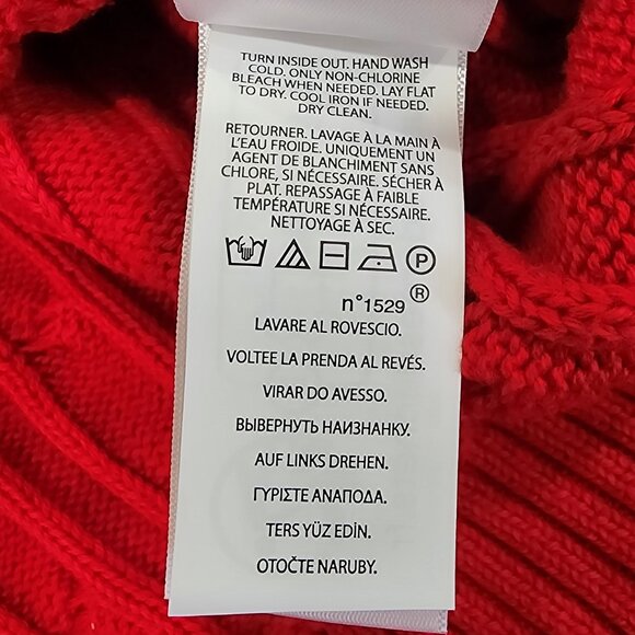 Polo Ralph Lauren Cable Knit Crewneck Short Sleeve Pullover Sweater Women's XL - Picture 4 of 9